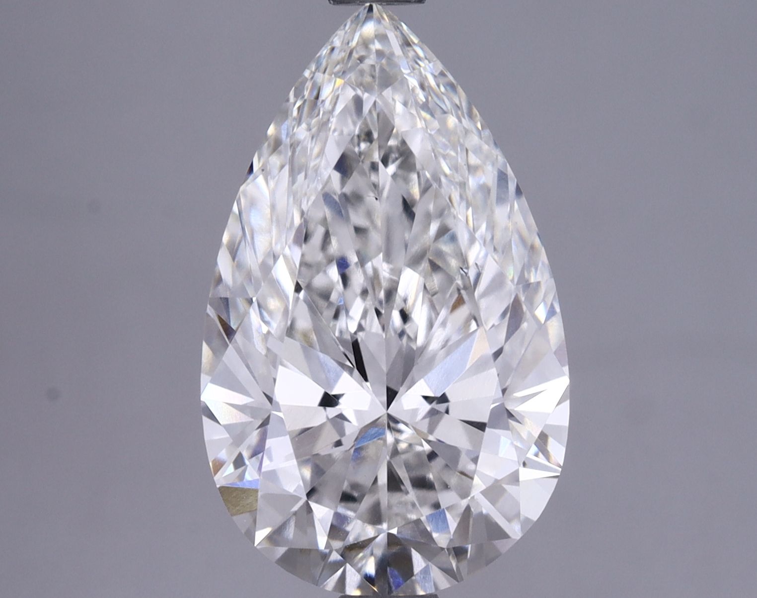 2.95 Carat G-VS2 Pear Lab Diamond
