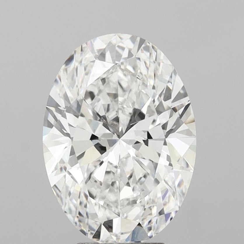 6.03 Carat E-VVS2 Oval Lab Diamond