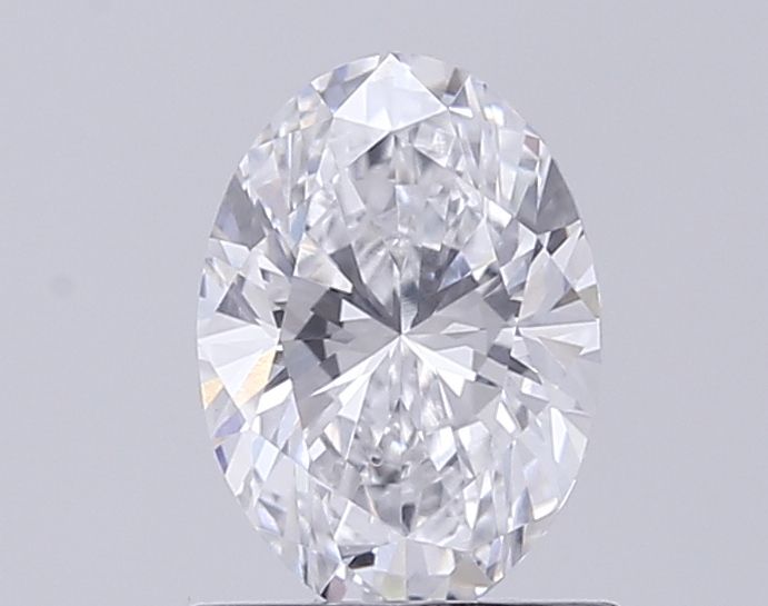 1.00 Carat D-VVS2 Oval Lab Diamond