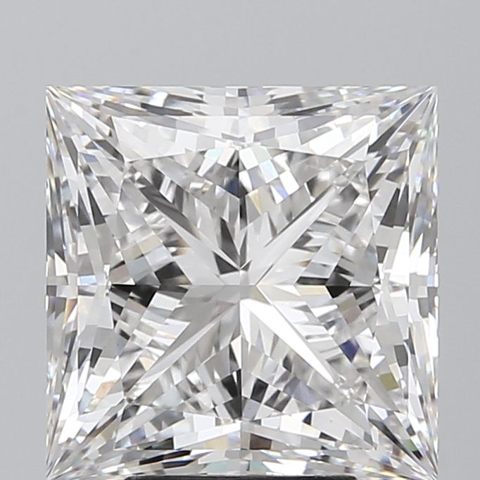6.09 Carat E-VS1 Princess Lab Diamond
