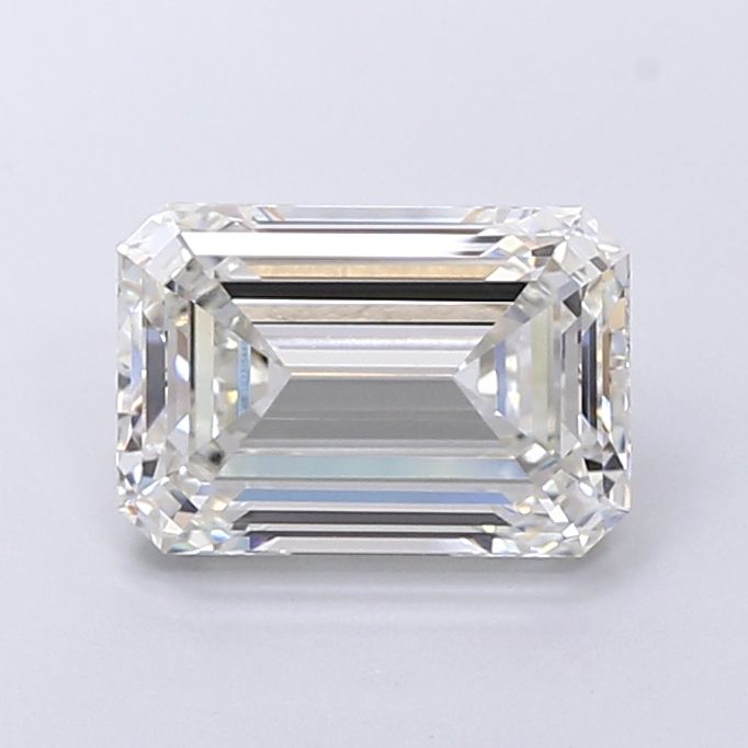 4.81 Carat H-VVS2 Emerald Lab Diamond