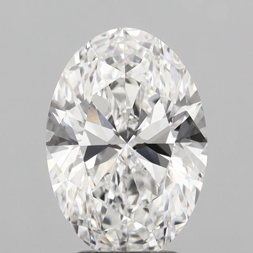 3.01 Carat E-VVS2 Oval Lab Diamond