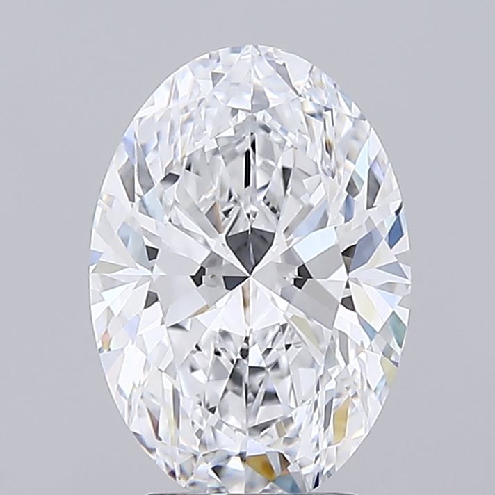 3.07 Carat E-IF Oval Lab Diamond
