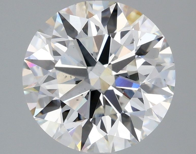2.84 Carat G-VS2 Round Lab Diamond