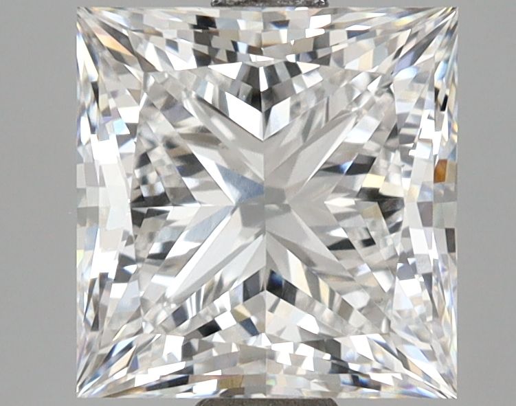 3.01 Carat D-VVS2 Princess Lab Diamond