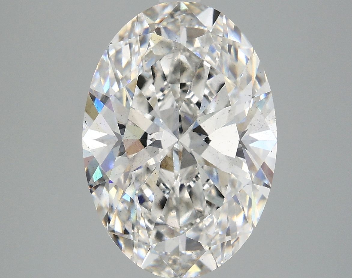 5.10 Carat G-SI1 Oval Lab Diamond