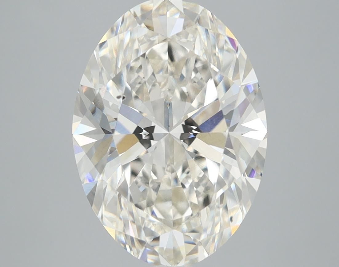 4.00 Carat H-VS2 Oval Lab Diamond