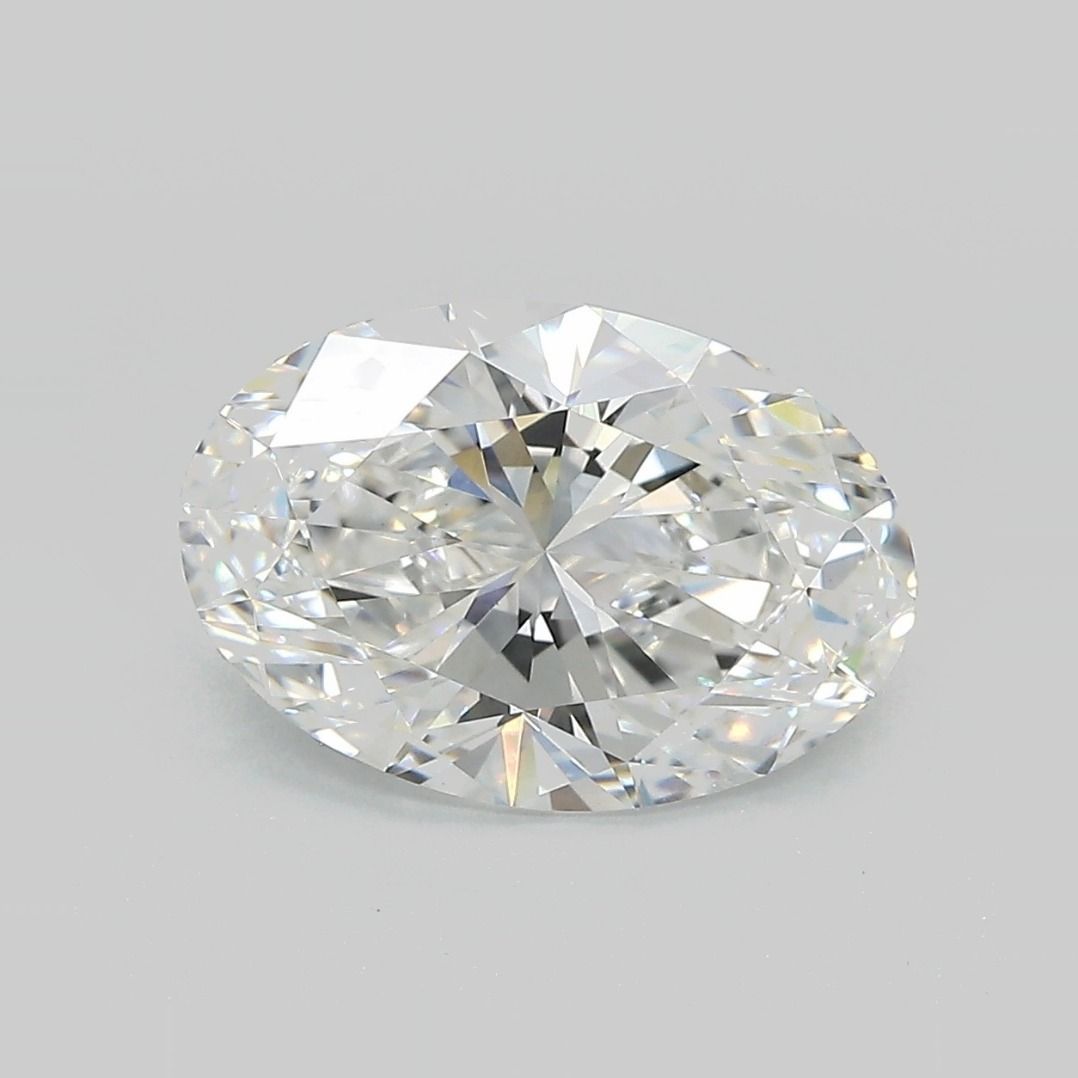 3.34 Carat E-VS1 Oval Lab Diamond