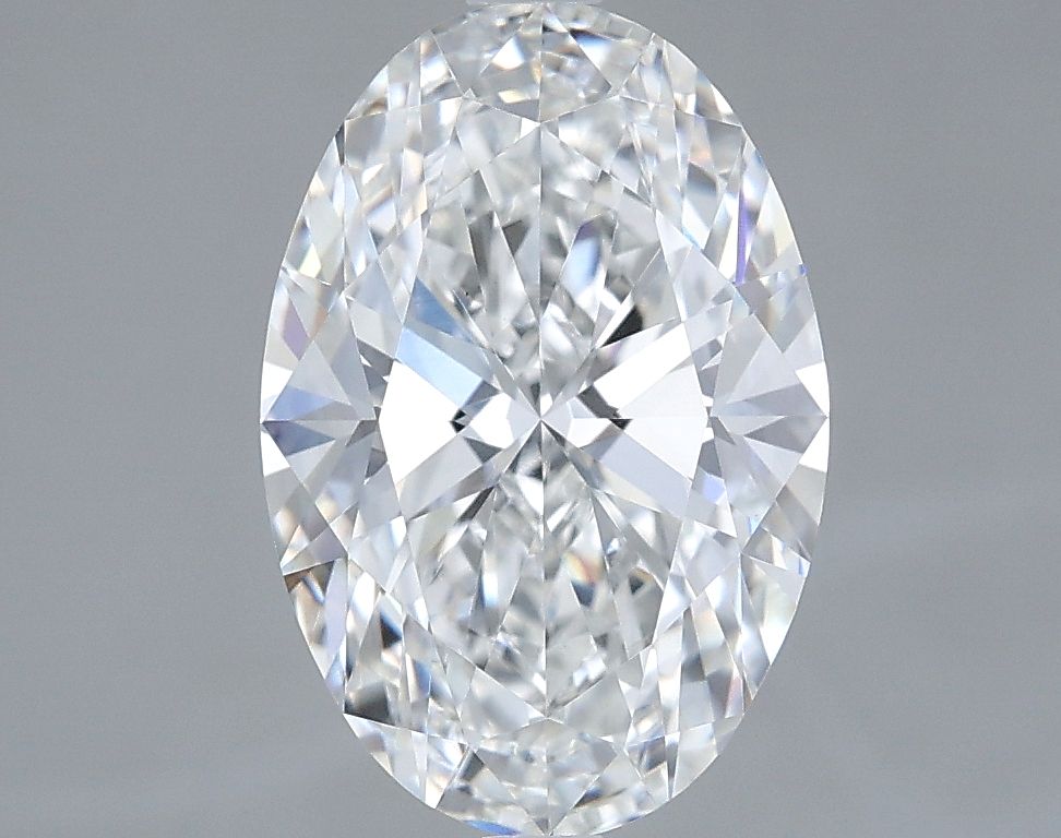 2.83 Carat F-VVS2 Oval Lab Diamond