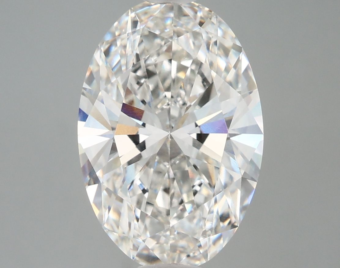 3.96 Carat G-VVS2 Oval Lab Diamond