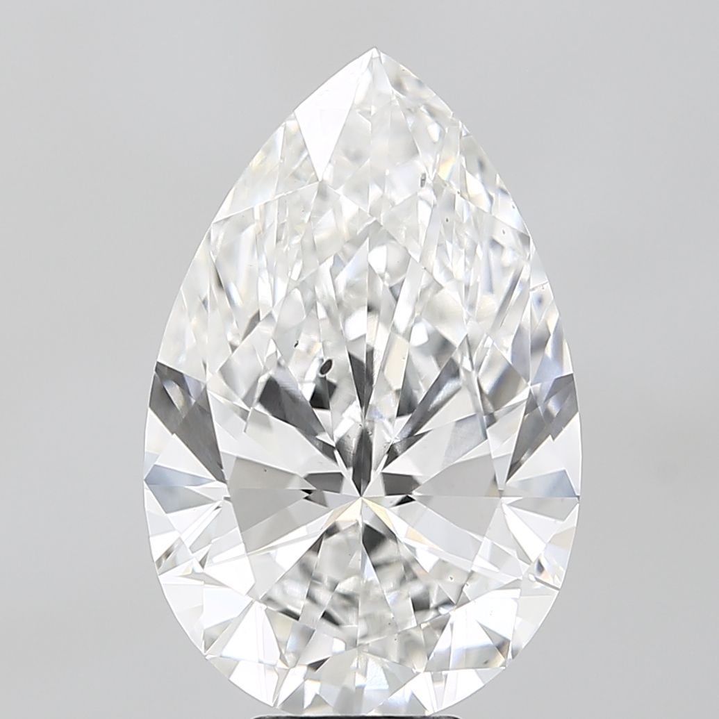 8.51 Carat E-VS2 Pear Lab Diamond