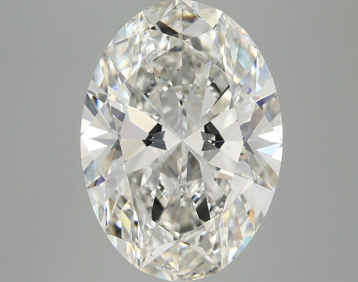 5.58 Carat G-VS2 Oval Lab Diamond