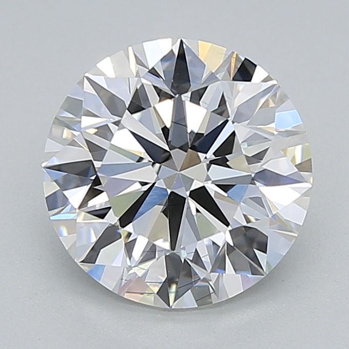 2.01 Carat F-VVS2 Round Lab Diamond