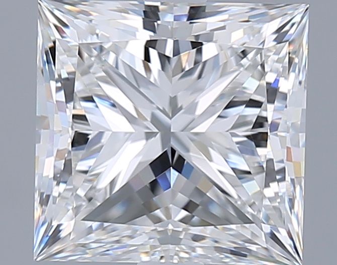 3.04 Carat E-VVS2 Princess Lab Diamond