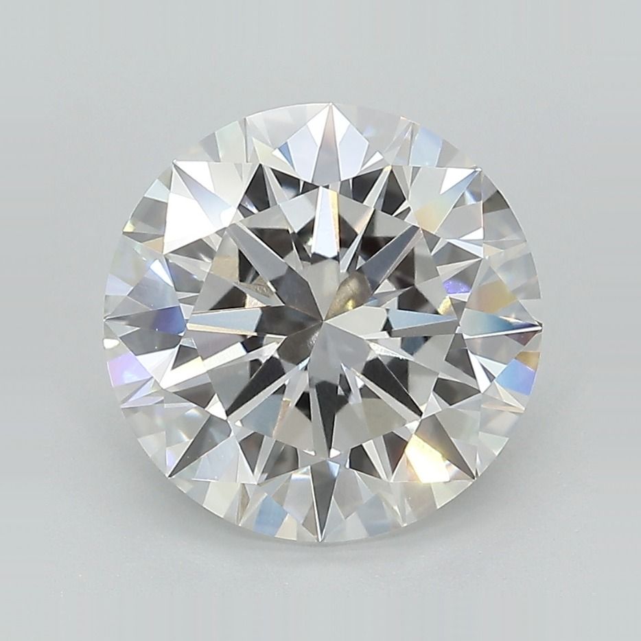 4.41 Carat E-VVS2 Round Lab Diamond