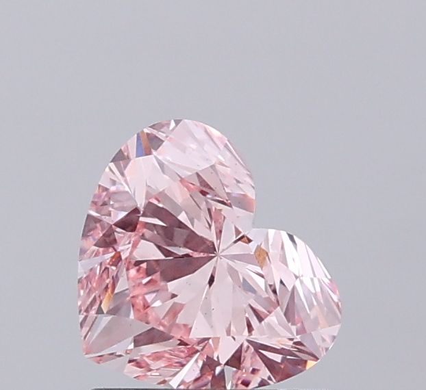 1.00 Carat Heart Cut Fancy Pink