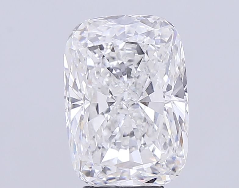 6.09 Carat F-VVS2 Cushion Lab Diamond