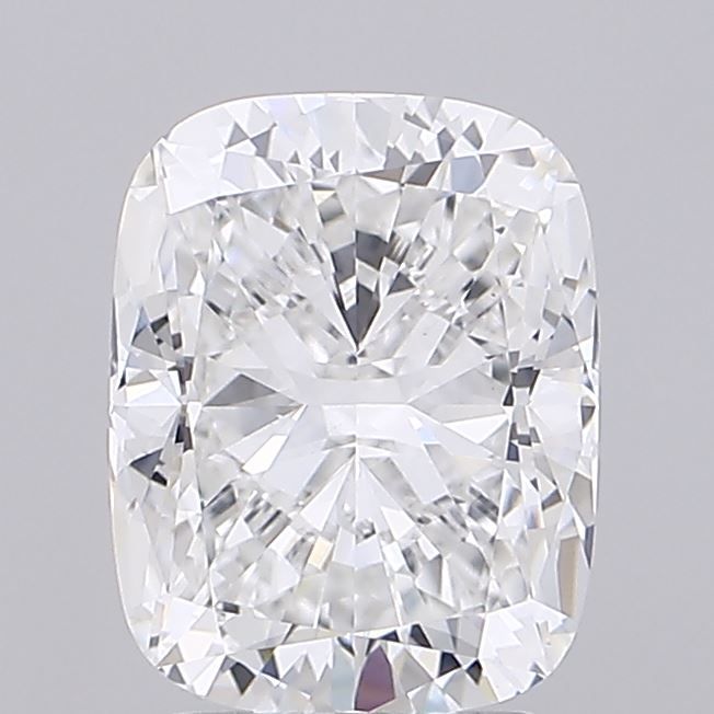 2.82 Carat D-VVS2 Cushion Lab Diamond