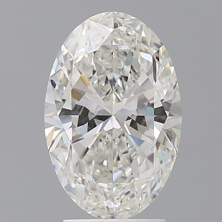 3.08 Carat G-VVS2 Oval Lab Diamond