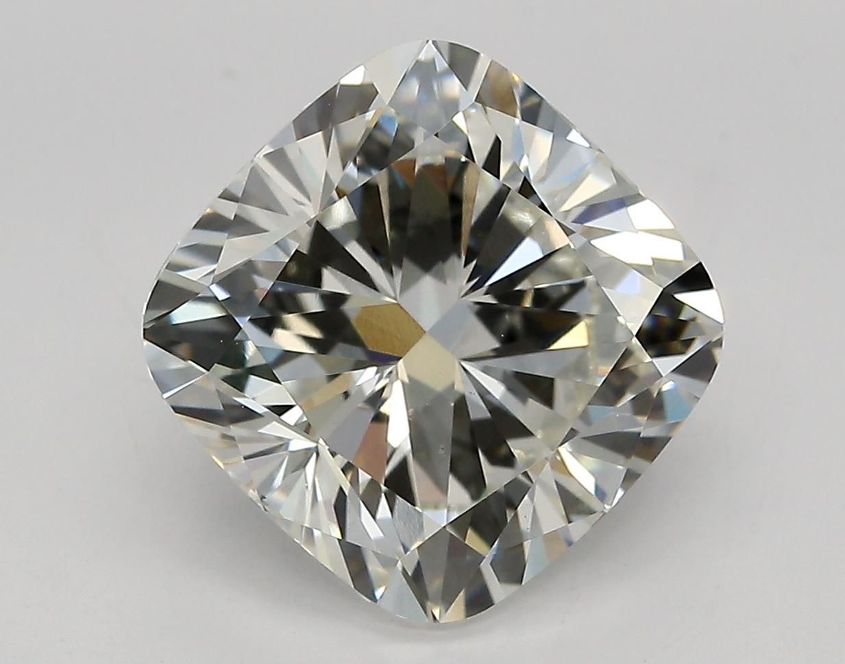 4.73 Carat G-VVS2 Cushion Lab Diamond
