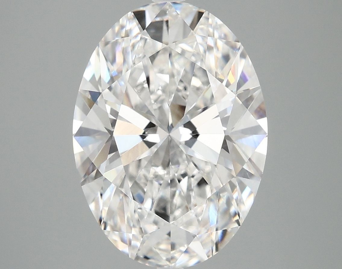 4.94 Carat D-VVS2 Oval Lab Diamond
