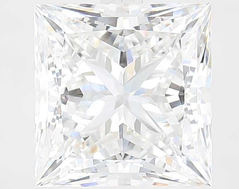 4.86 Carat F-VVS2 Princess Lab Diamond
