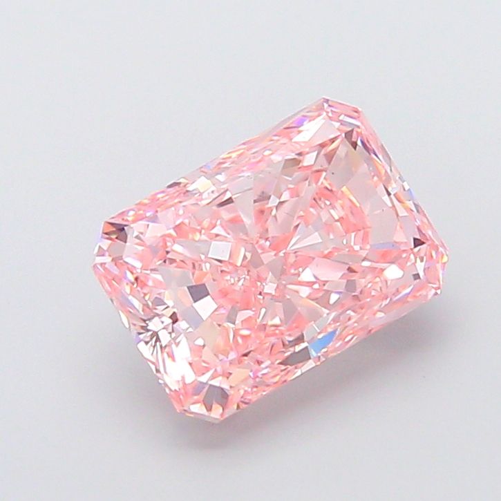 4.63 Carat Radiant Cut Fancy Pink