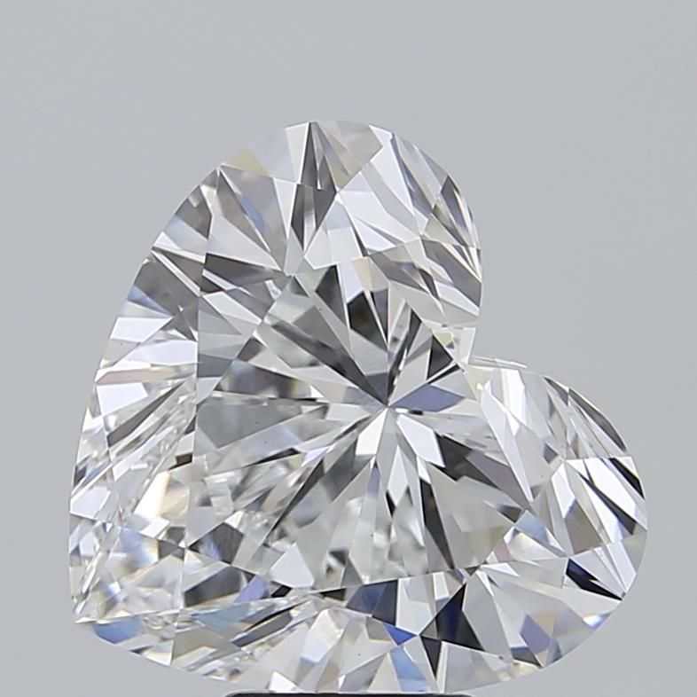 7.07 Carat E-VVS2 Heart Lab Diamond