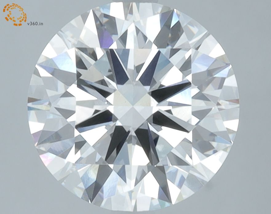 3.14 Carat G-VS1 Round Lab Diamond