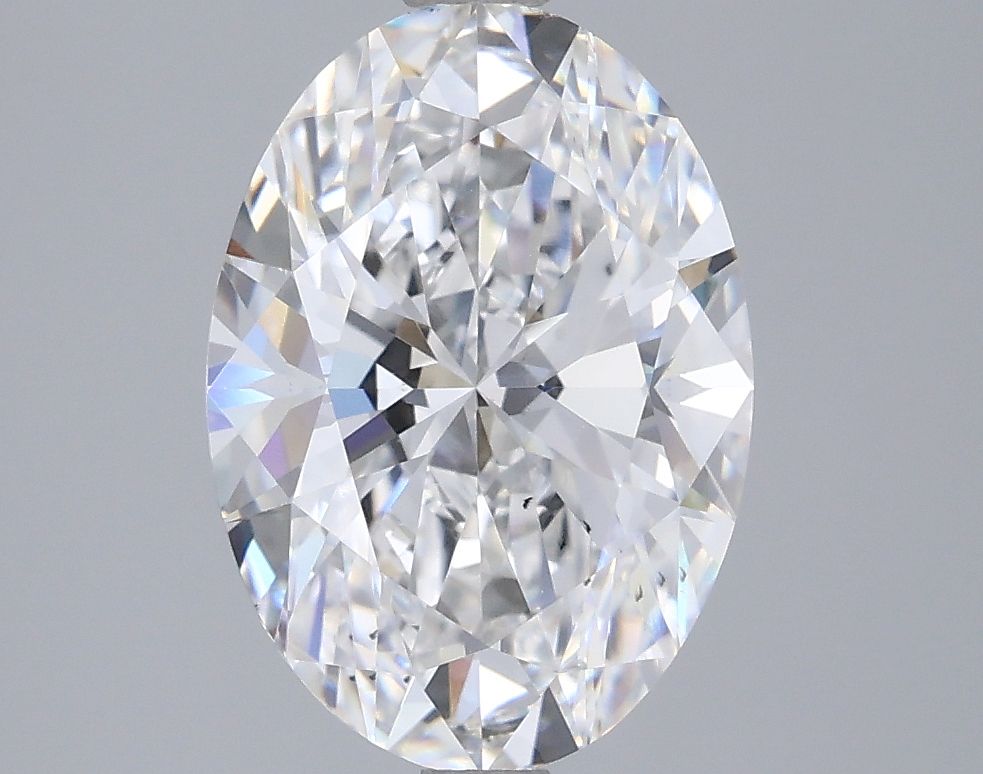 3.08 Carat E-SI1 Oval Lab Diamond