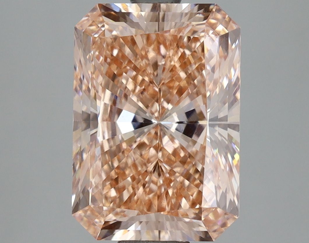 3.08 Carat Radiant Cut Fancy Pink