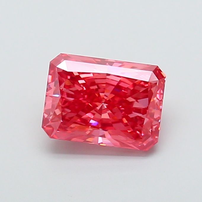 3.03 Carat Radiant Cut Fancy Pink
