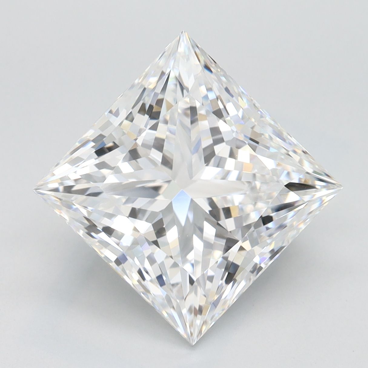 4.09 Carat D-VVS1 Princess Lab Diamond