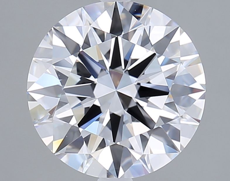 4.01 Carat D-VVS2 Round Lab Diamond