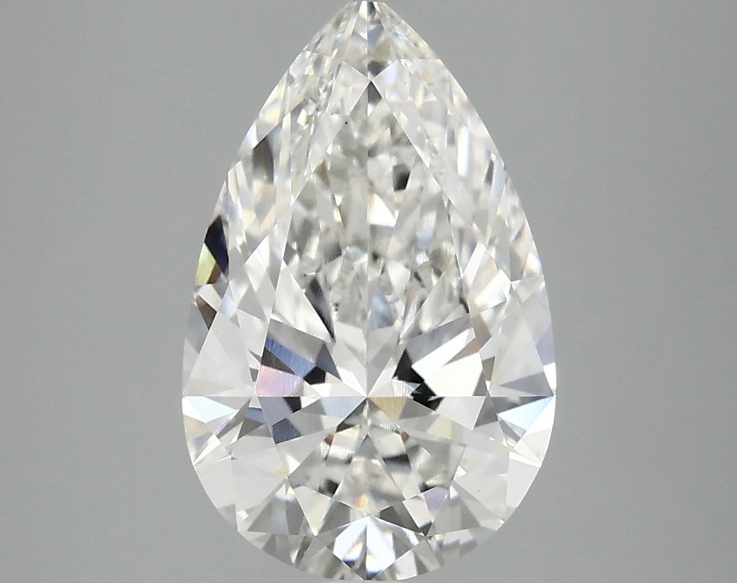 2.86 Carat F-VS1 Pear Lab Diamond