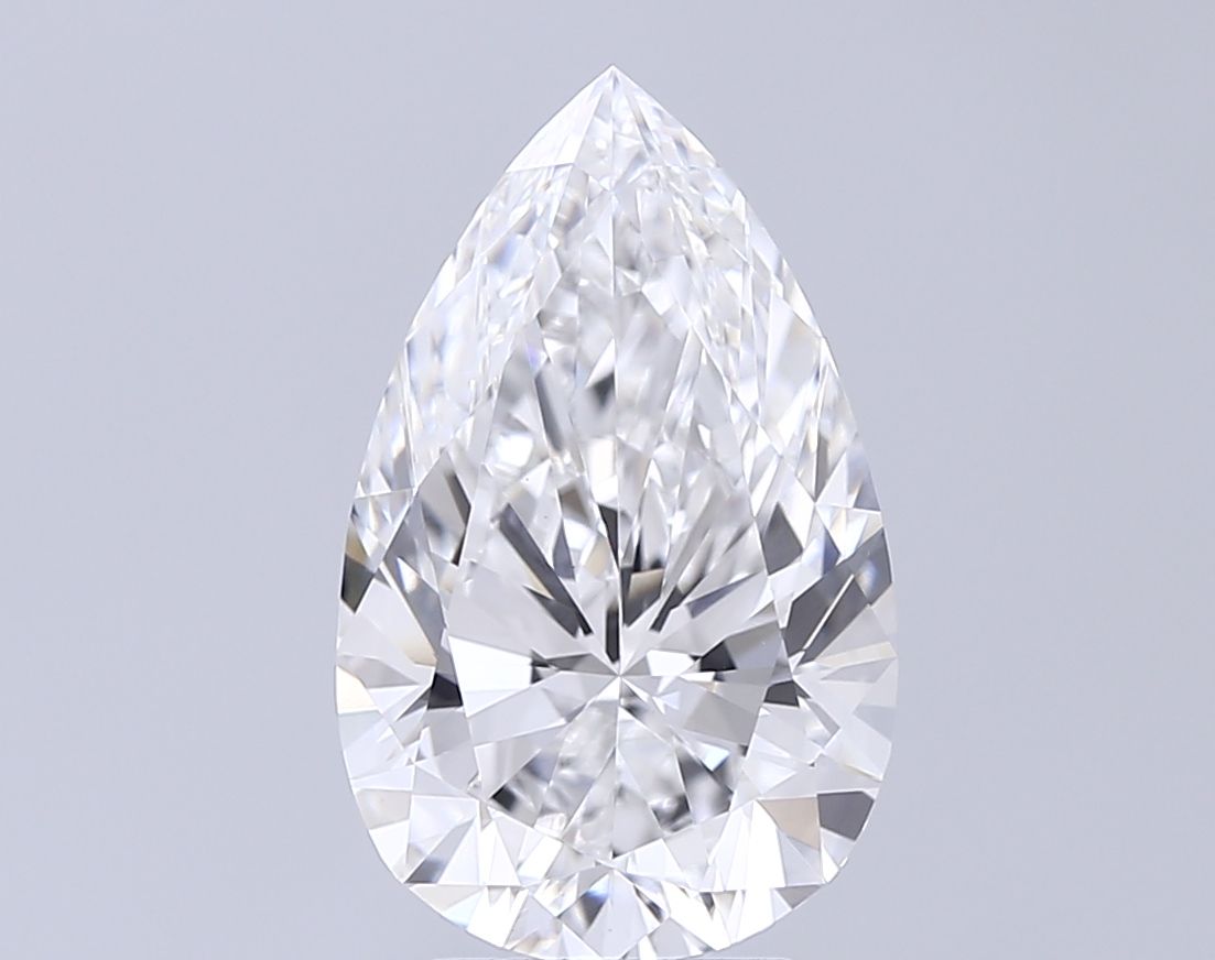 4.55 Carat E-VS1 Pear Lab Diamond
