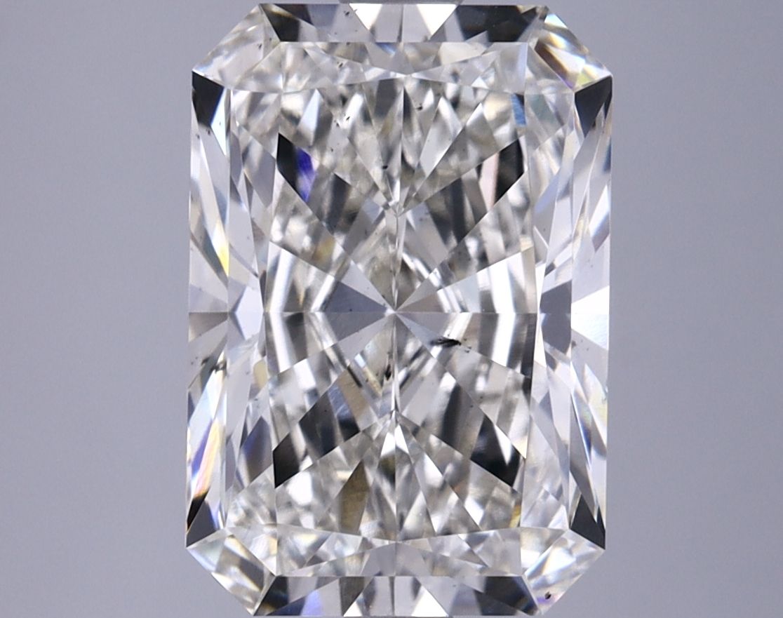 4.20 Carat H-SI1 Radiant Lab Diamond