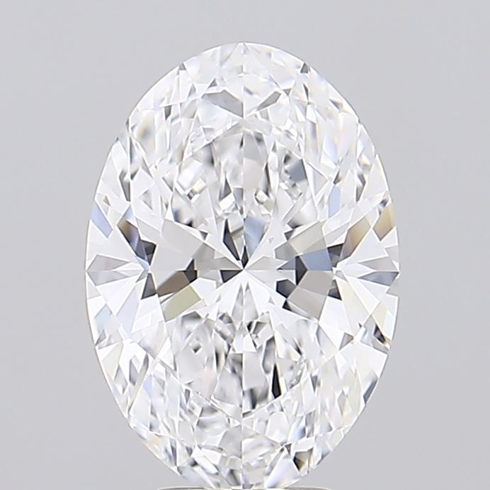 3.30 Carat D-IF Oval Lab Diamond
