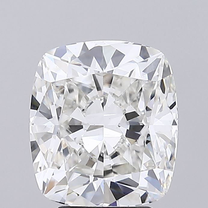 4.06 Carat G-VS2 Cushion Lab Diamond