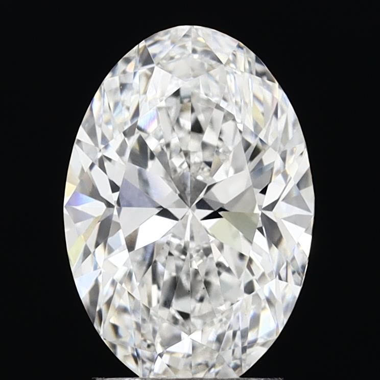 2.72 Carat D-VS2 Oval Lab Diamond