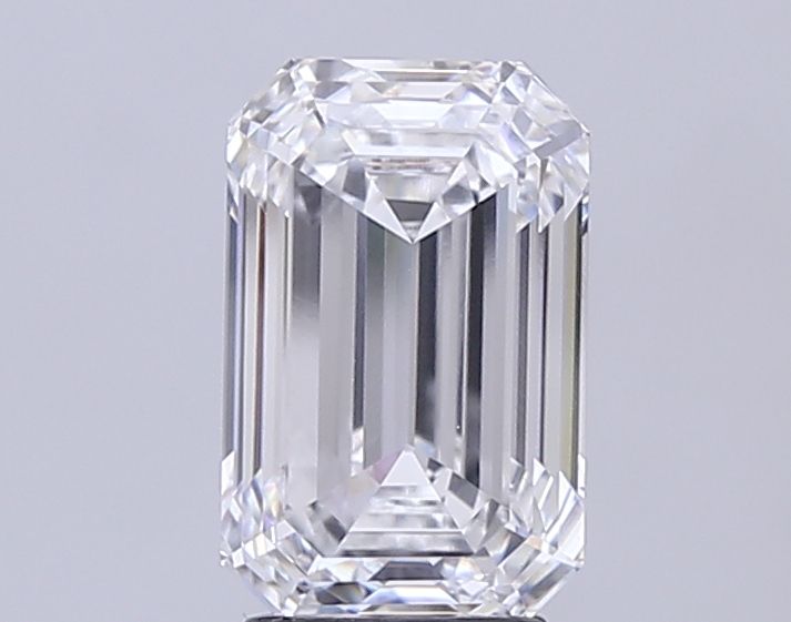 4.05 Carat D-VVS2 Emerald Lab Diamond