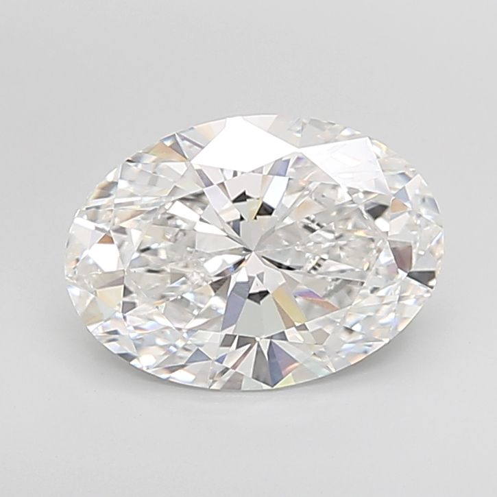 5.05 Carat E-VVS2 Oval Lab Diamond
