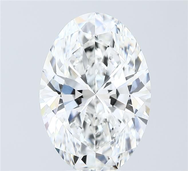 6.04 Carat E-VVS2 Oval Lab Diamond