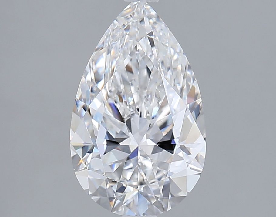 2.60 Carat D-VVS2 Pear Lab Diamond