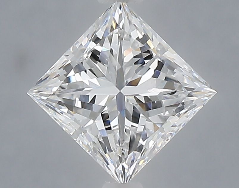 1.08 Carat D-VVS2 Princess Lab Diamond