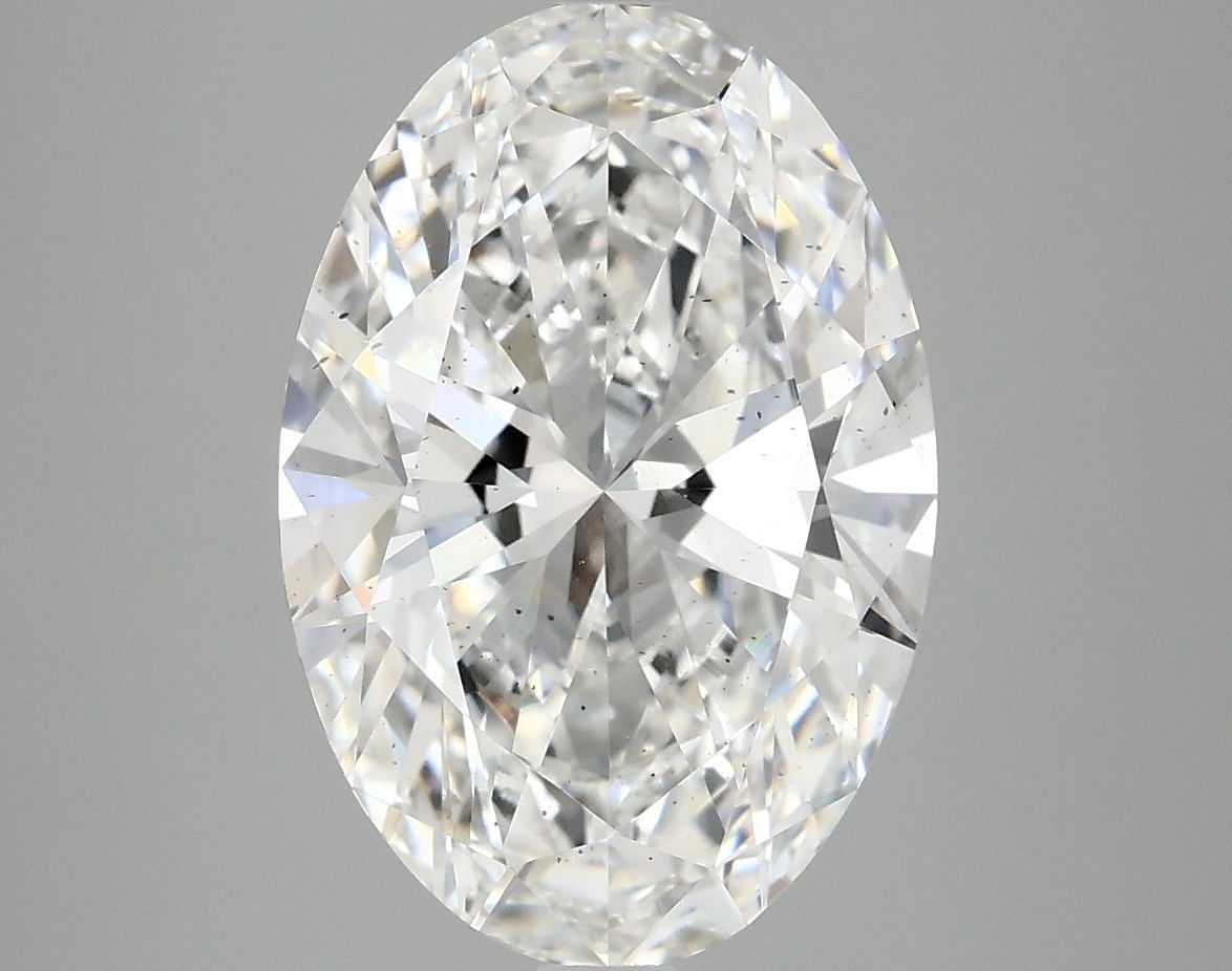 3.93 Carat E-SI1 Oval Lab Diamond