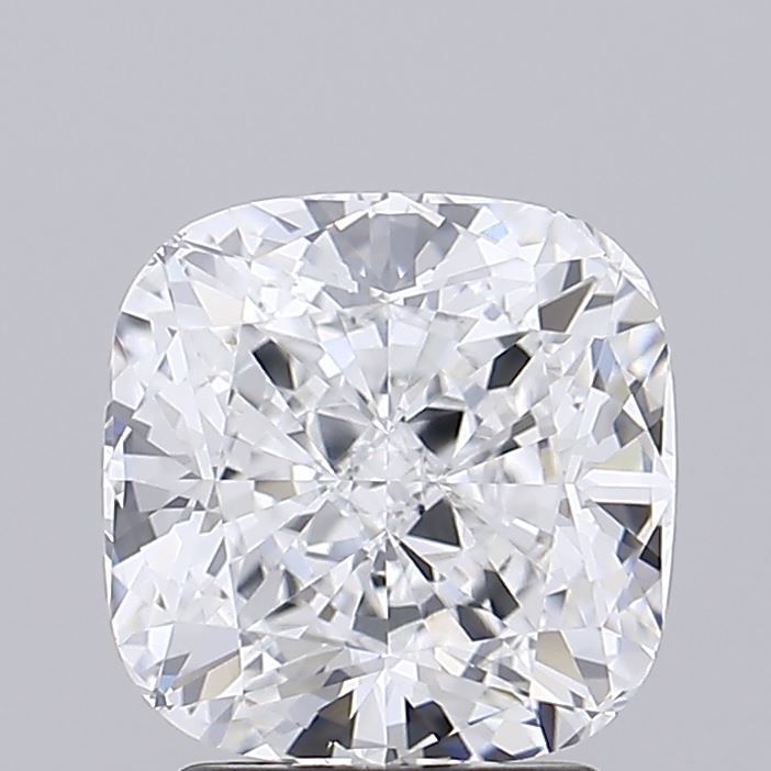2.55 Carat D-VVS2 Cushion Lab Diamond