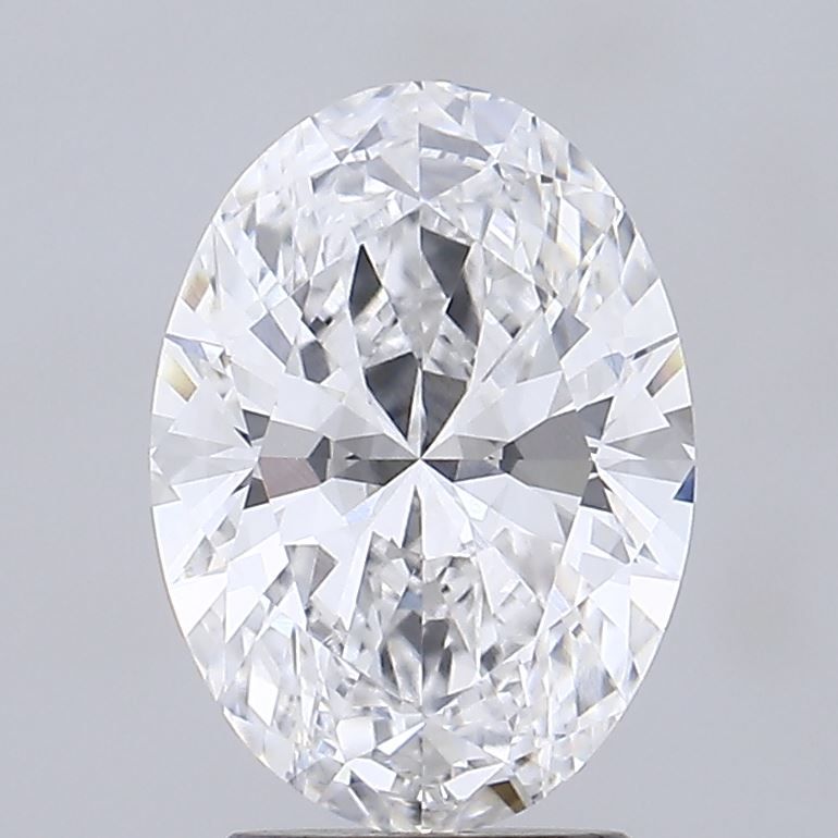2.73 Carat E-VS1 Oval Lab Diamond