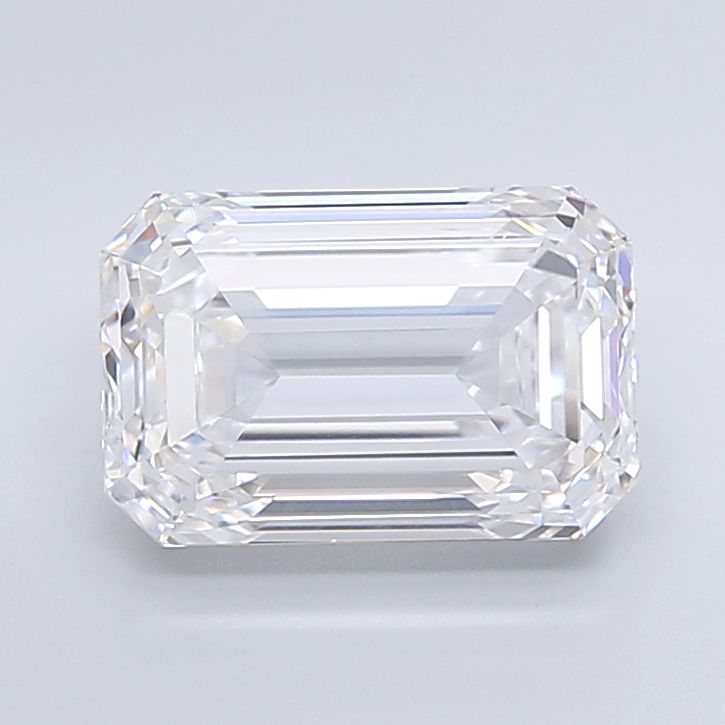 4.17 Carat D-VVS1 Emerald Lab Diamond