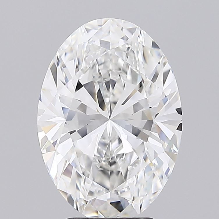 4.01 Carat F-VVS2 Oval Lab Diamond